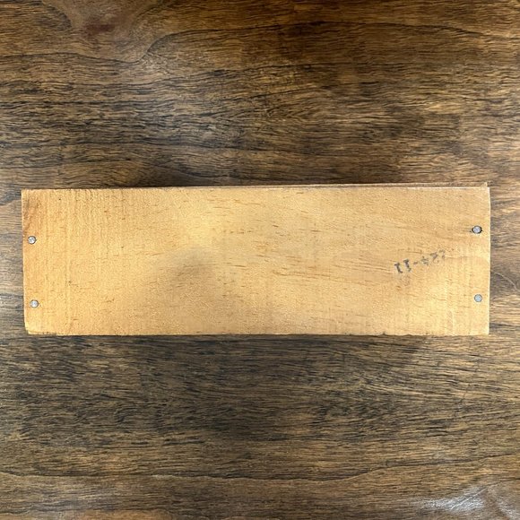 Vintage Retro Mel-O-Bit Wooden 2lb Net Cheese Box - Picture 7 of 7